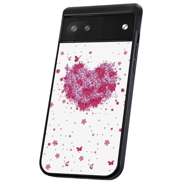 Google Pixel 6A - Kuoret/Suojakuori Kukan Sydän
