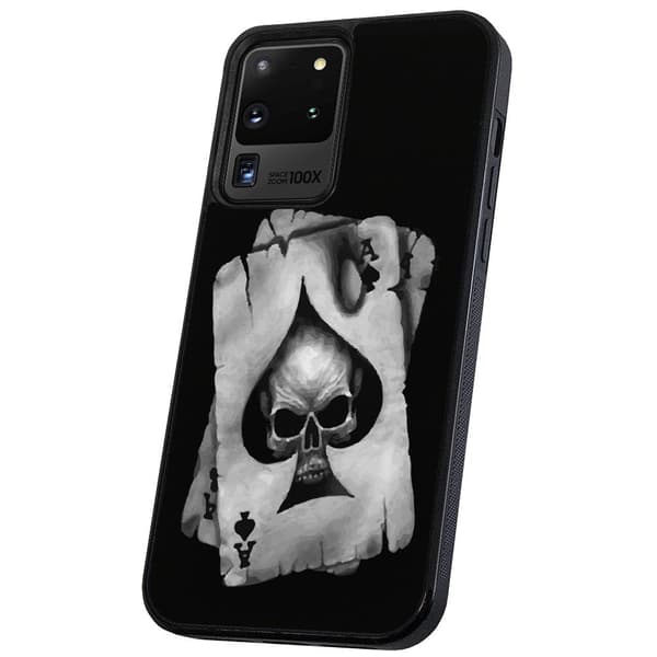 Samsung Galaxy S20 Ultra - Kuoret/Suojakuori Kallo Pelikortti