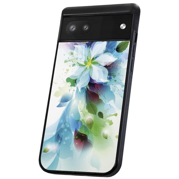 Google Pixel 6A - Deksel/Mobildeksel Blomst