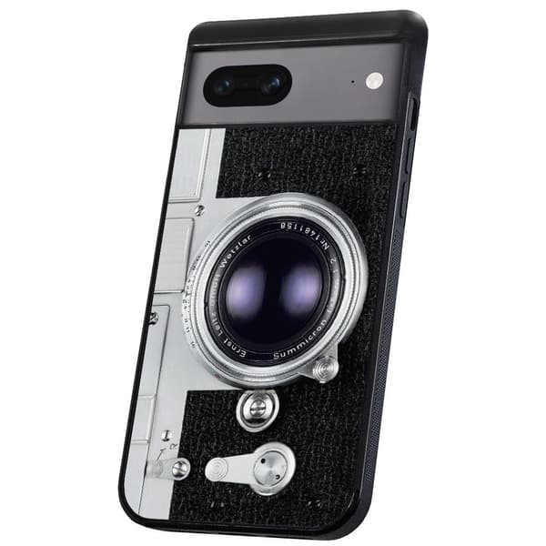 Google Pixel 7 - Kuoret/Suojakuori Retro Kamera