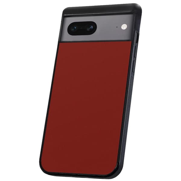 Google Pixel 7 - Deksel/Mobildeksel Mørkrød