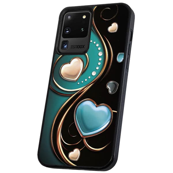 Samsung Galaxy S20 Ultra - Cover/Mobilcover Hjerter
