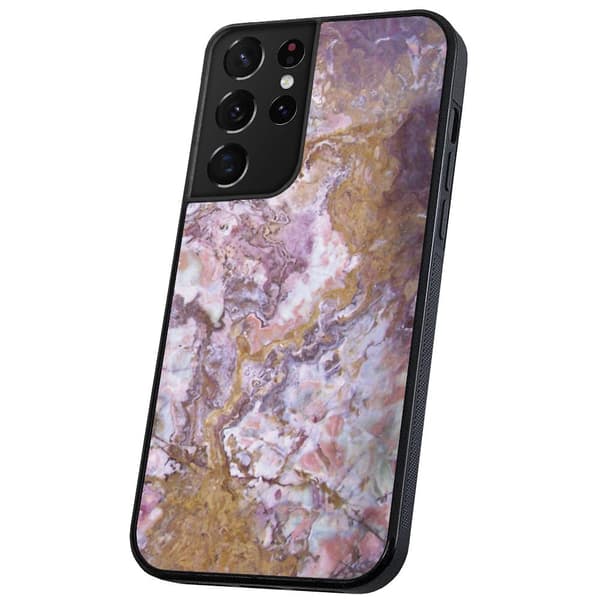 Samsung Galaxy S21 Ultra - Cover/Mobilcover Marmor