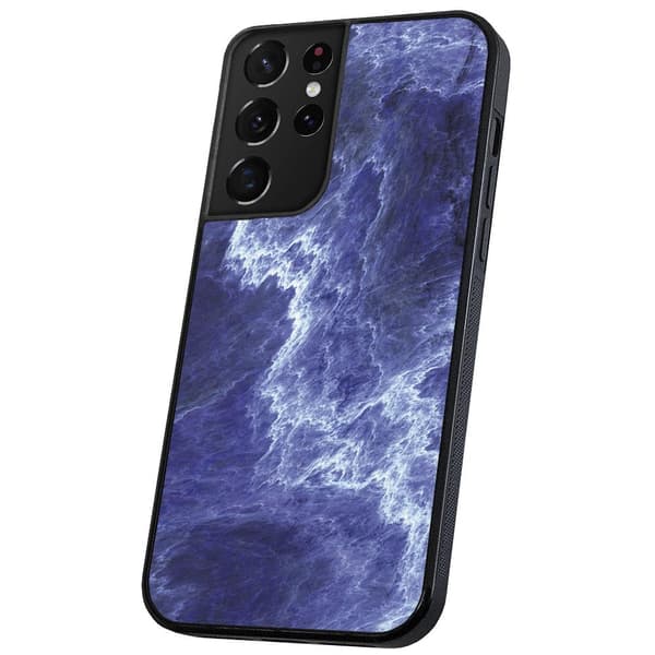 Samsung Galaxy S21 Ultra - Cover/Mobilcover Marmor