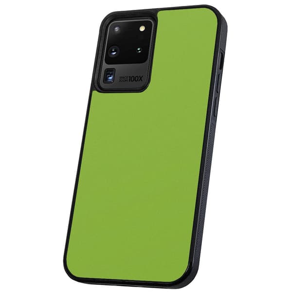 Samsung Galaxy S20 Ultra - Cover/Mobilcover Limegrøn