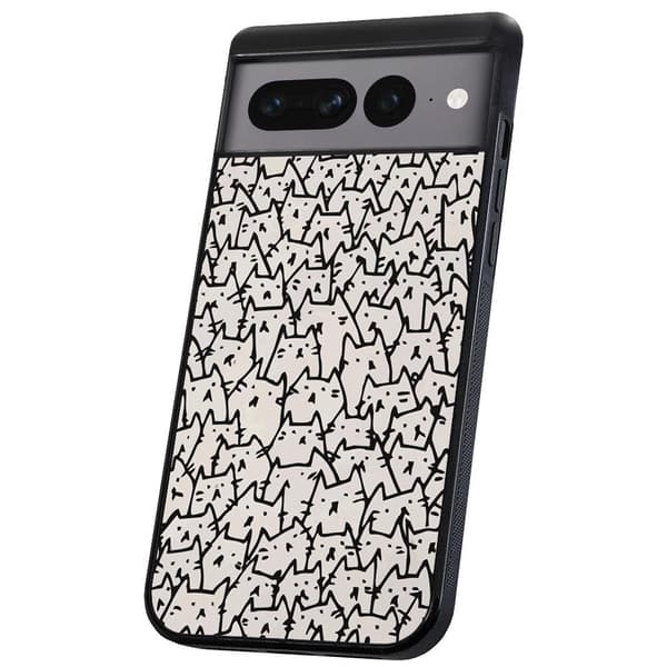Google Pixel 7 Pro - Deksel/Mobildeksel Kattgruppe