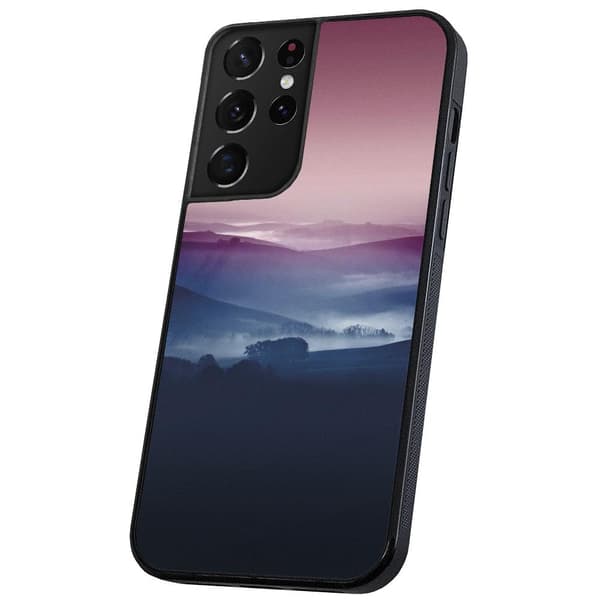 Samsung Galaxy S21 Ultra - Kuoret/Suojakuori Värikkäät Laaksot