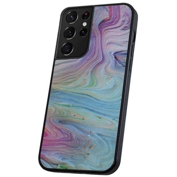 Samsung Galaxy S21 Ultra - Skal/Mobilskal Målarfärg Mönster