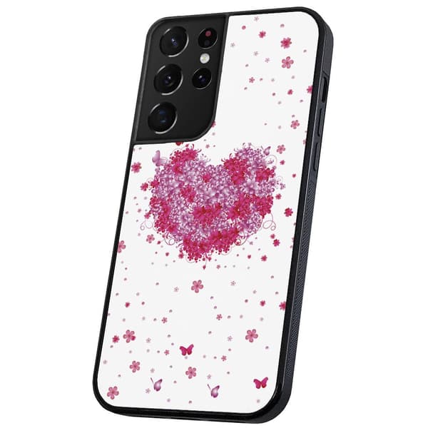 Samsung Galaxy S21 Ultra - Kuoret/Suojakuori Kukan Sydän