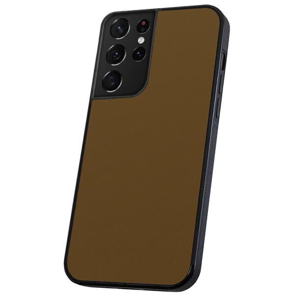 Samsung Galaxy S21 Ultra - Kuoret/Suojakuori Ruskea