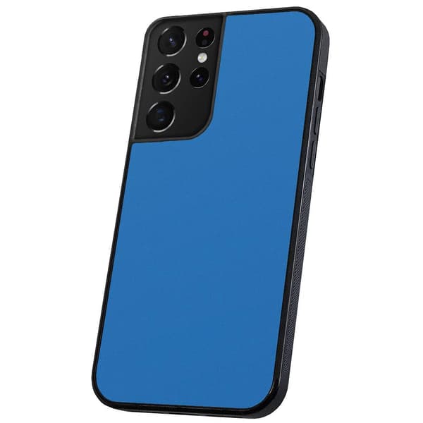 Samsung Galaxy S21 Ultra - Kuoret/Suojakuori Sininen
