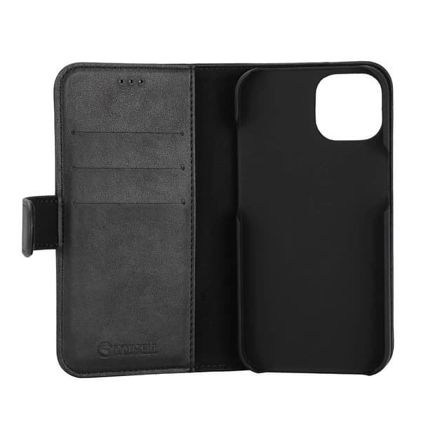 Krusell iPhone 14 Plus Fodral PhoneWallet Svart