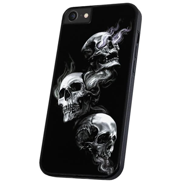 iPhone 6/7/8/SE - Cover/Mobilcover Skulls