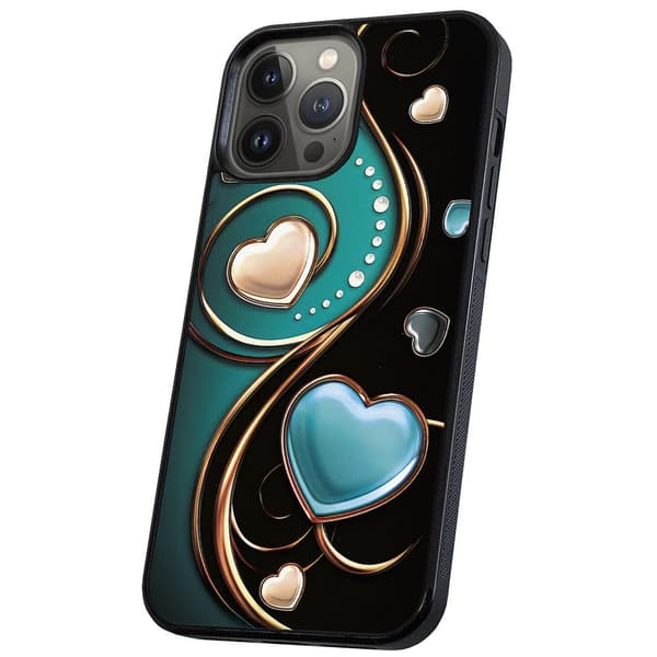 iPhone 13 Pro - Cover/Mobilcover Hjerter