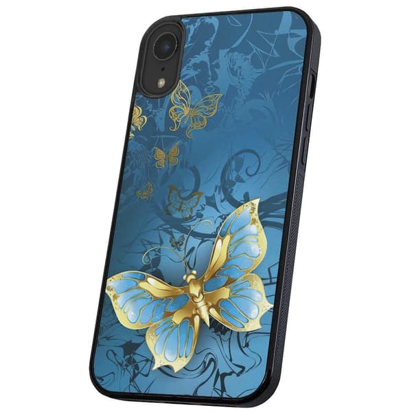 iPhone XR - Cover/Mobilcover Sommerfugle