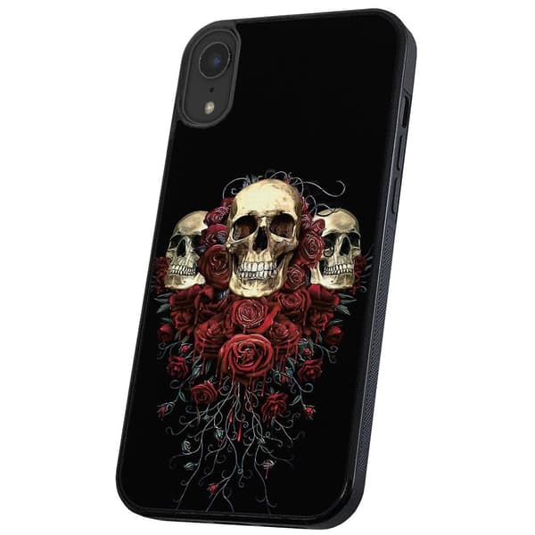 iPhone X/XS - Deksel/Mobildeksel Skulls