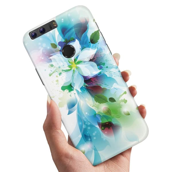 Huawei Honor 8 - Skal/Mobilskal Blomma