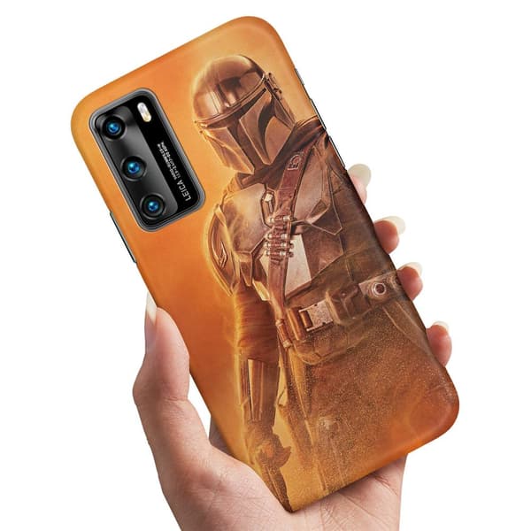 Huawei P40 - Deksel/Mobildeksel Mandalorian Star Wars