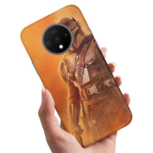 OnePlus 7T - Deksel/Mobildeksel Mandalorian Star Wars
