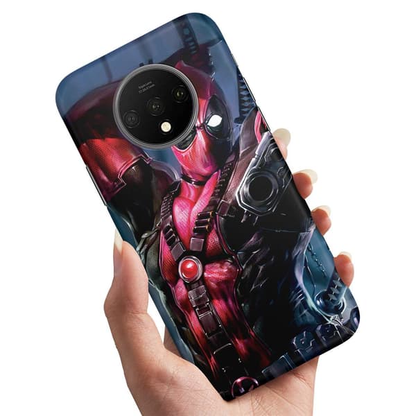 OnePlus 7T - Cover/Mobilcover Deadpool
