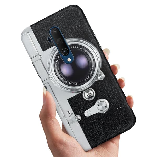 OnePlus 7T Pro - Cover/Mobilcover Retro Kamera