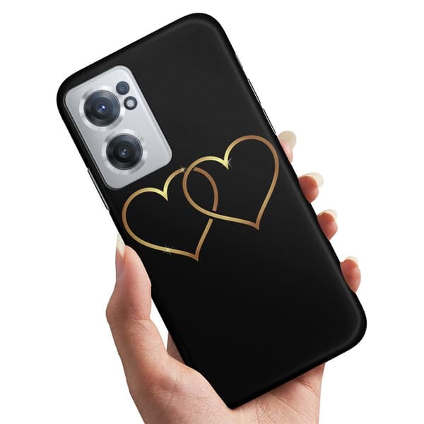 OnePlus Nord CE 2 5G - Kuoret/Suojakuori Double Hearts