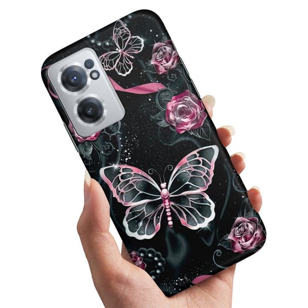 OnePlus Nord CE 2 5G - Cover/Mobilcover Sommerfugle