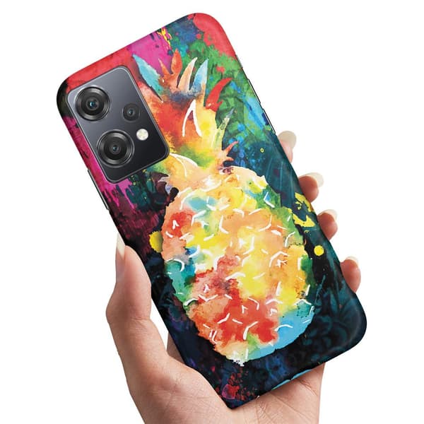 OnePlus Nord CE 2 Lite 5G - Cover/Mobilcover Regnbue Ananas