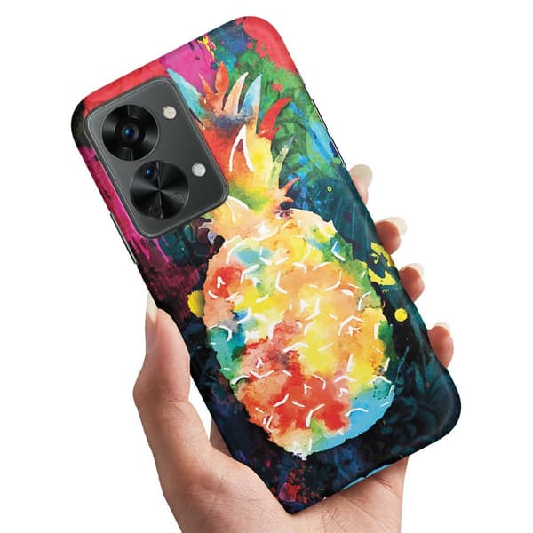 OnePlus Nord 2T - Kuoret/Suojakuori Sateenkaari Ananas