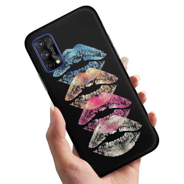 Realme 7 Pro - Kuoret/Suojakuori Huulet