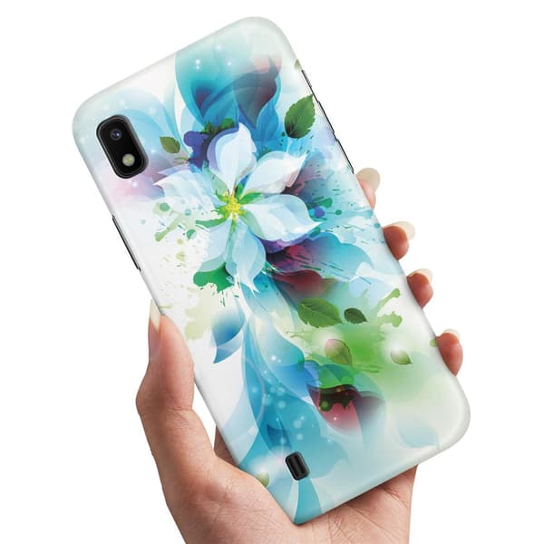 Samsung Galaxy A10 - Deksel/Mobildeksel Blomst