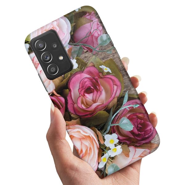 Samsung Galaxy A13 4G - Cover/Mobilcover Blomster