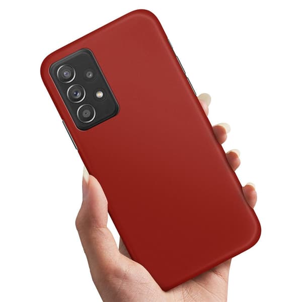 Samsung Galaxy A13 4G - Cover/Mobilcover Mørkrød