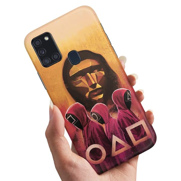 Samsung Galaxy A21s - Cover/Mobilcover Squid Game