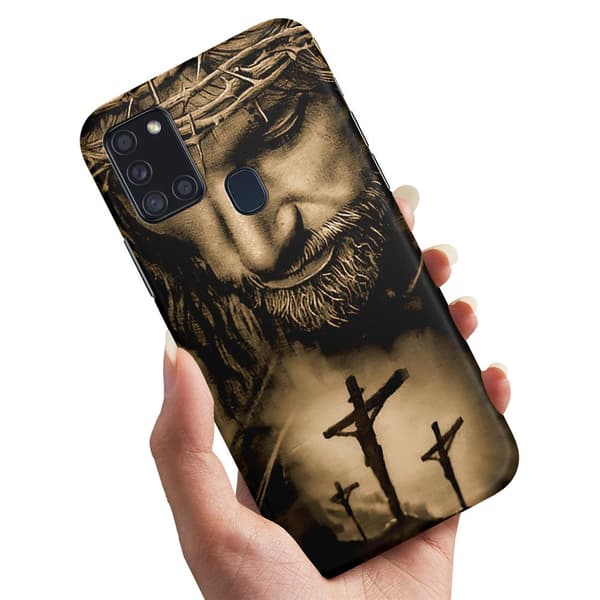 Samsung Galaxy A21s - Skal/Mobilskal Jesus
