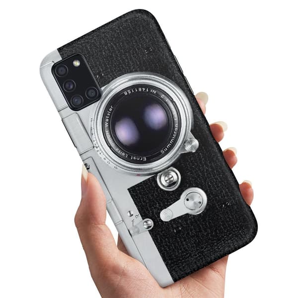 Samsung Galaxy A31 - Kuoret/Suojakuori Retro Kamera