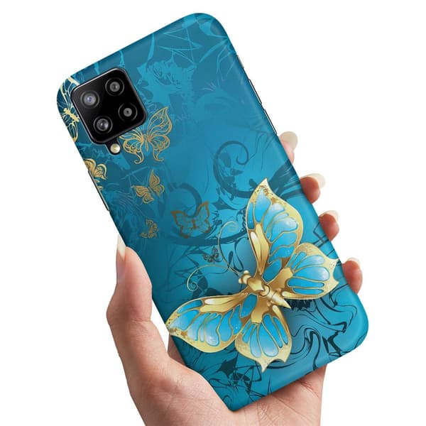 Samsung Galaxy A42 5G - Deksel/Mobildeksel Sommerfugler