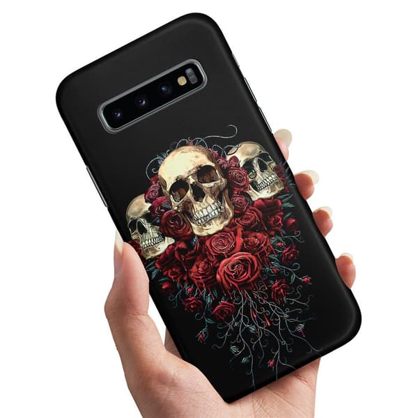 Samsung Galaxy S10 - Kuoret/Suojakuori Skulls