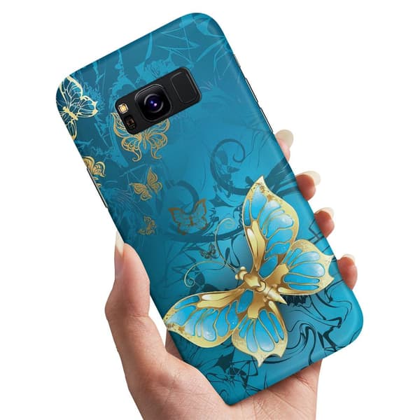 Samsung Galaxy S8 Plus - Deksel/Mobildeksel Sommerfugler