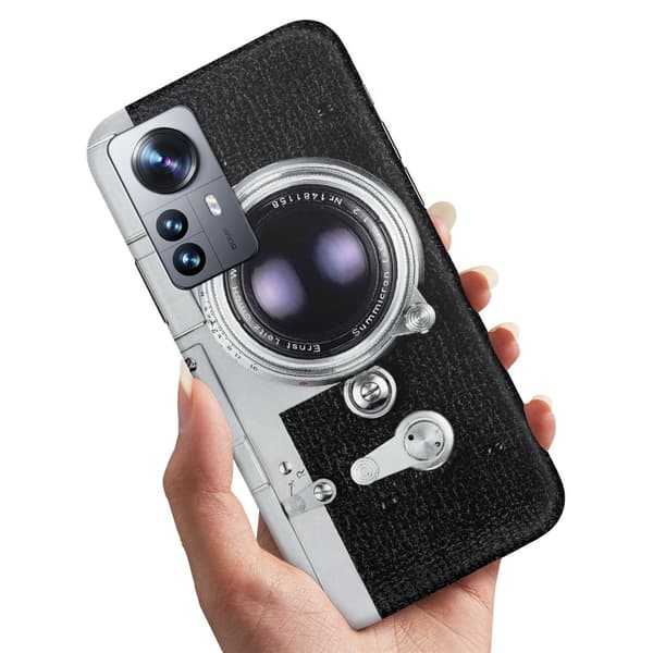 Xiaomi 12 - Deksel/Mobildeksel Retro Kamera
