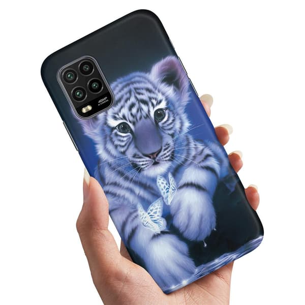 Xiaomi Mi 10 Lite - Skal/Mobilskal Tigerunge