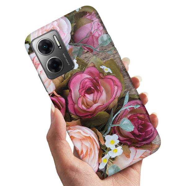 Xiaomi Redmi 10 5G - Cover/Mobilcover Blomster