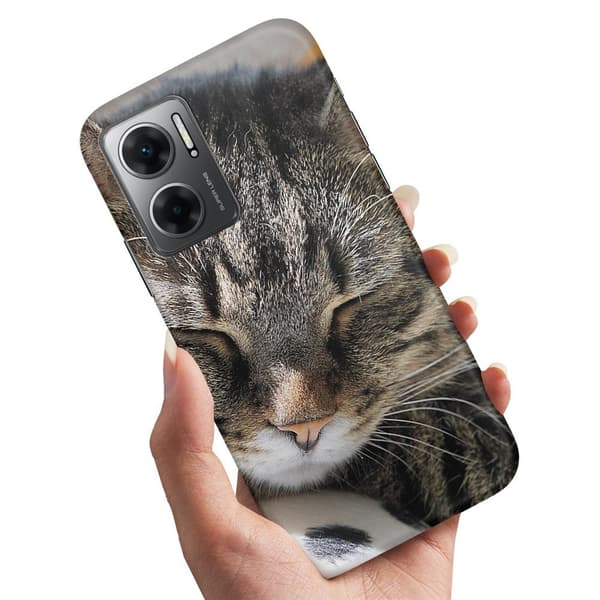 Xiaomi Redmi 10 5G - Skal/Mobilskal Sovande Katt