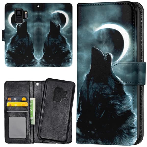 Huawei Honor 7 - Lommebok Deksel Wolf