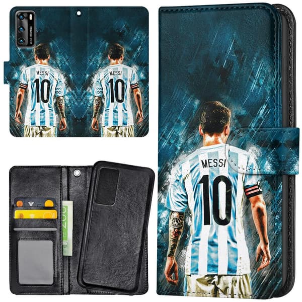 Huawei P40 - Lompakkokotelo/Kuoret Messi