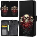 Miniatyrbild 1 av 2: Huawei Y6 (2019) - Plånboksfodral/Skal Skulls