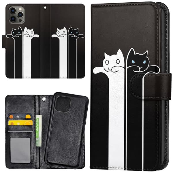 iPhone 14 Pro - Mobilcover/Etui Cover Langstrakte Katte