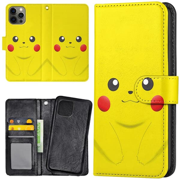 iPhone 14 Pro - Mobilcover/Etui Cover Pikachu / Pokemon