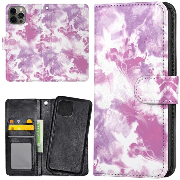 iPhone 14 Pro - Lommebok Deksel Marmor