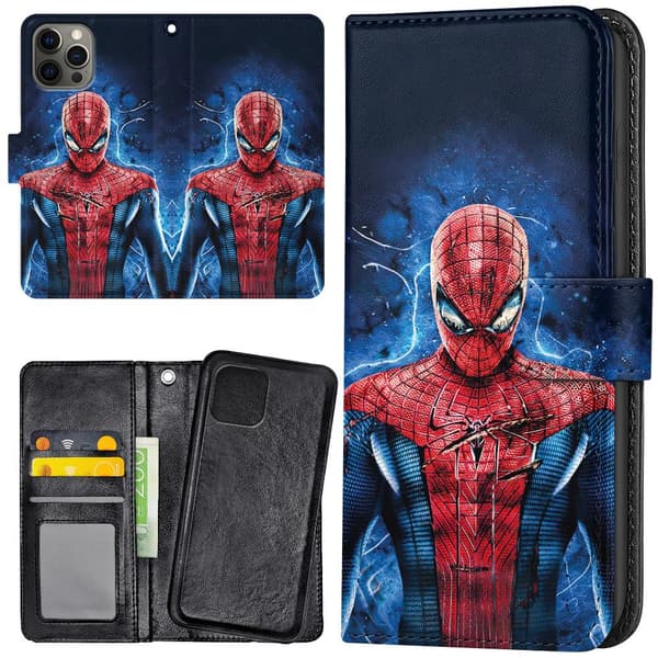 iPhone 14 Pro - Mobilcover/Etui Cover Spiderman